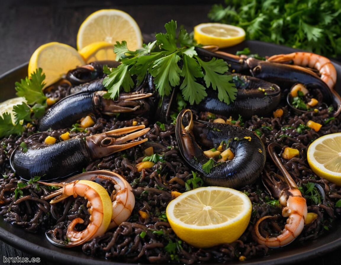 Receta de paella negra » Sabores del Mediterráneo